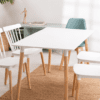 Mesa Eames rectangular - blanco Mesa eames rectangular