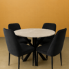 Comedor Redondo en piedra- Celine 4P Comedor Redondo en piedra- Celine 4P
