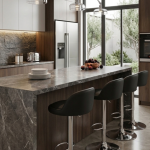 Pack 4 Taburetes piso de cocina o bar altura regulable