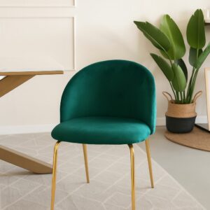 Silla Velvet Verde botella
