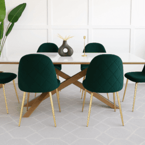 Comedor Velvet London Cuarzo - 6P Comedor Velvet London Cuarzo - 6P