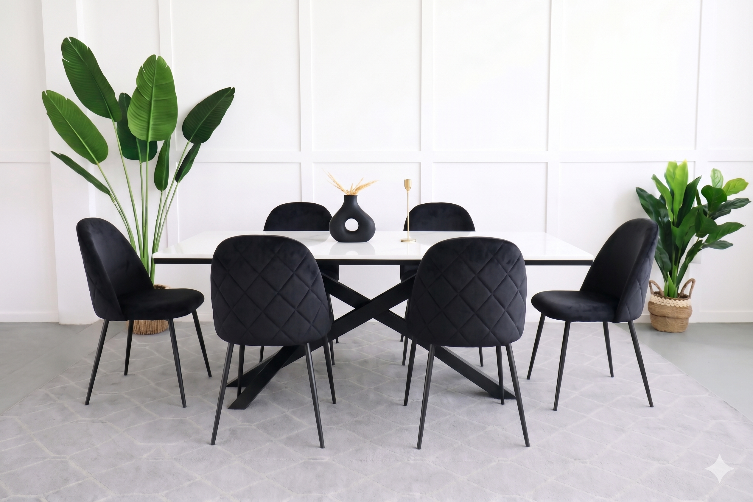 Gemini_Generated_Image_eq8x6beq8x6beq8x Comedor Velvet London Cuarzo - 6P