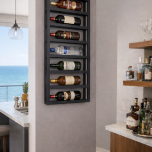 Cava de vino colgante rack para 9 botellas Cava de vino colgante rack para 9 botellas