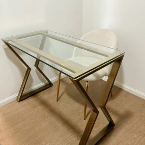 ✨SUPER PROMO: Escritorio ICON + Silla Velvet Golden