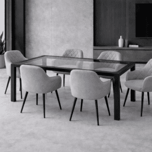 Mesa de comedor Vidrio - Roma Mesa de comedor Vidrio - Roma