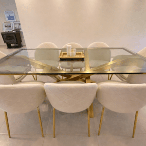 Comedor London Vidrio 8 puestos Comedor London Vidrio 8 puestos