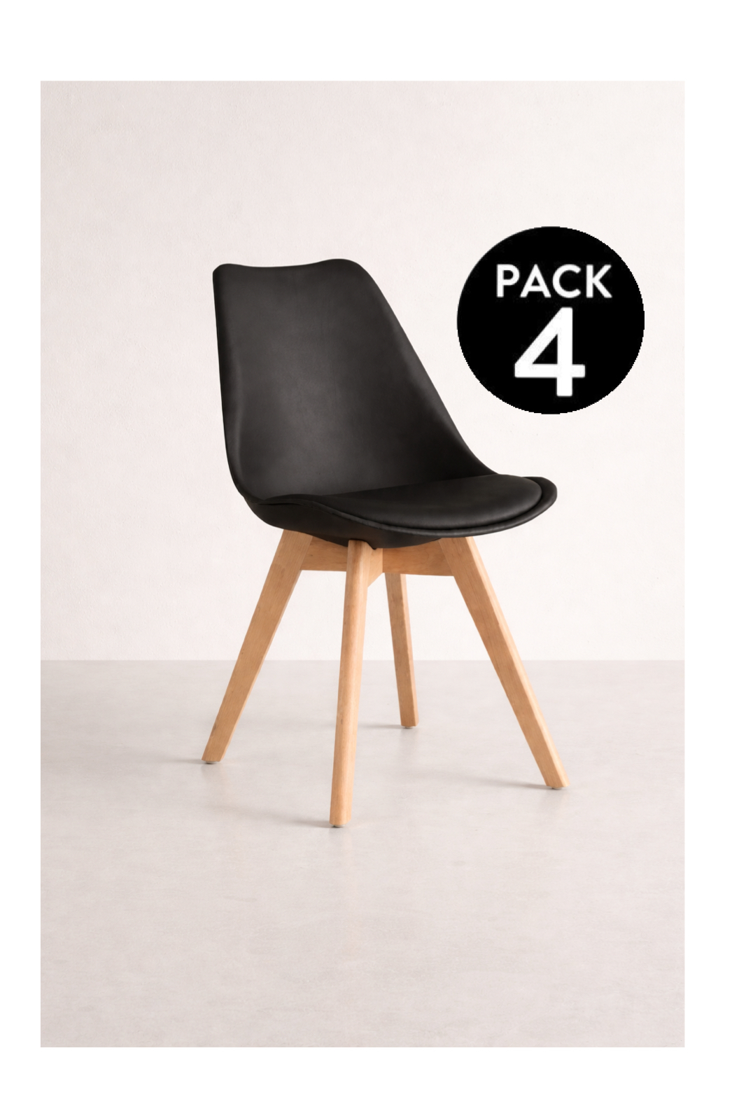 IMG_3341 PACK 4 Sillas de Comedor modelo Tulip