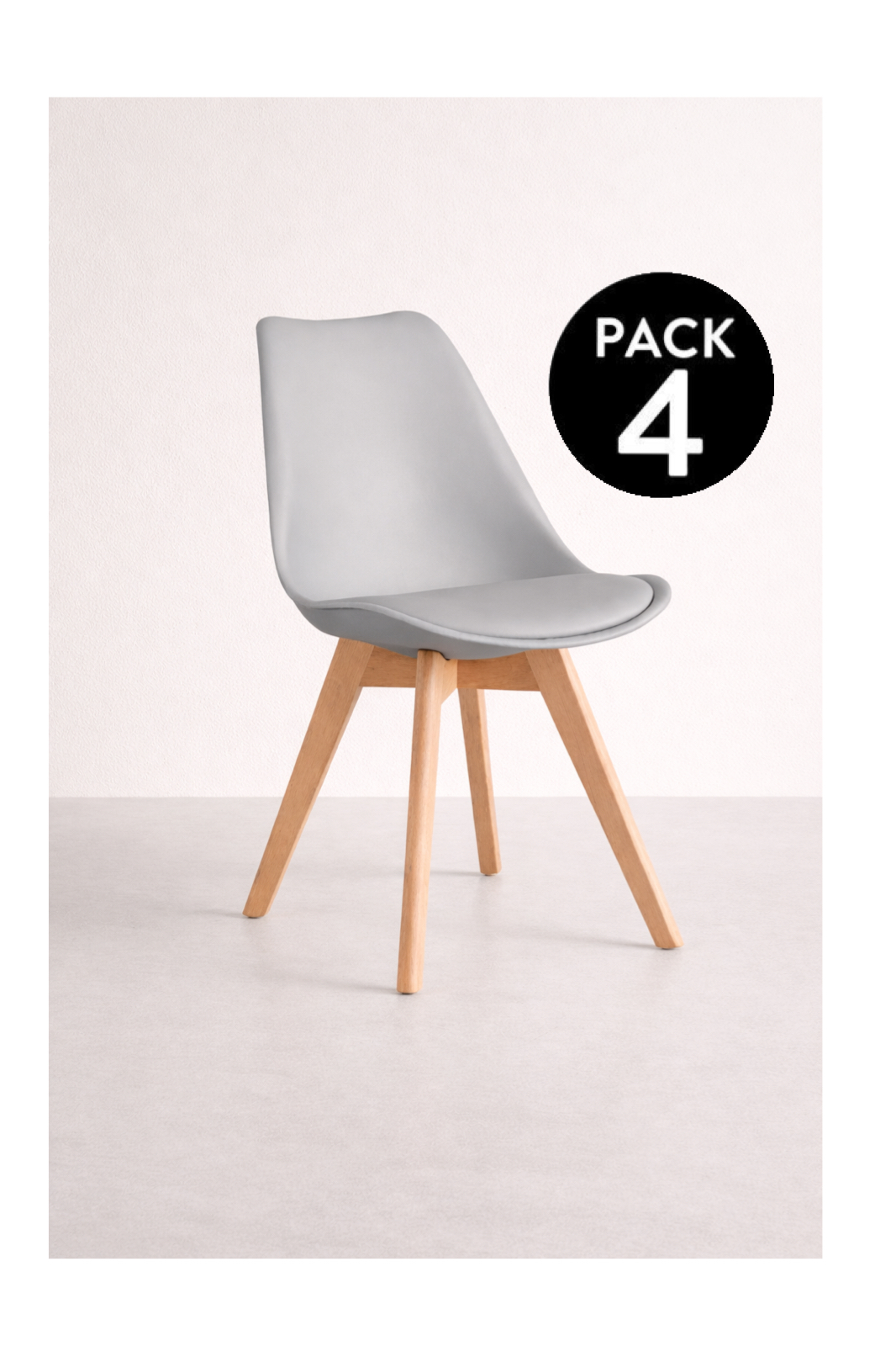 IMG_3344 PACK 4 Sillas de Comedor modelo Tulip