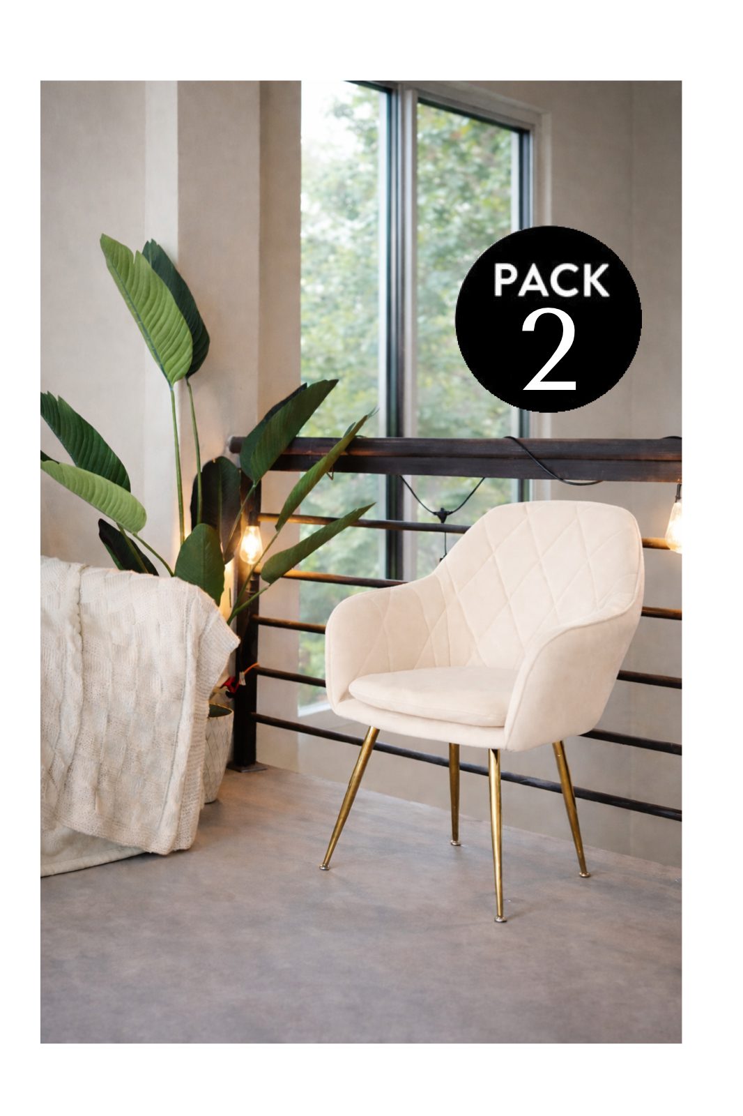 PACK 2x Sitial Bagual Velvet