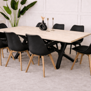 Comedor London 8 puestos en madera Comedor London 8 puestos en madera