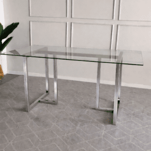 Mesa de comedor OVAL en Vidrio 140x80/160x90/200x100cm Mesa de comedor OVAL en Vidrio 140x80/160x90/200x100cm
