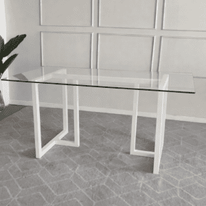 Mesa de comedor OVAL en Vidrio 140x80/160x90/200x100cm Mesa de comedor OVAL en Vidrio 140x80/160x90/200x100cm