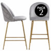Pack 2 Taburetes Modelo Velvet