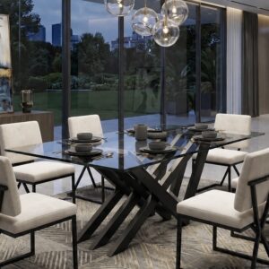 Mesa de Comedor vidrio - Vitaly