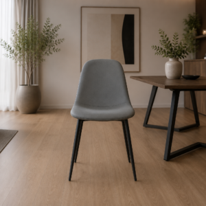 Pack de 4: Silla Velvet eames gris Premium