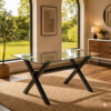 Mesa de Comedor en Vidrio templado