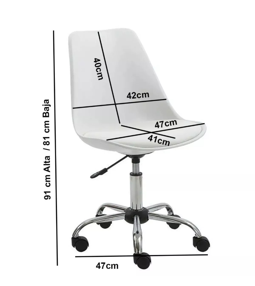 IMG_4929 Silla de escritorio Tulip premium