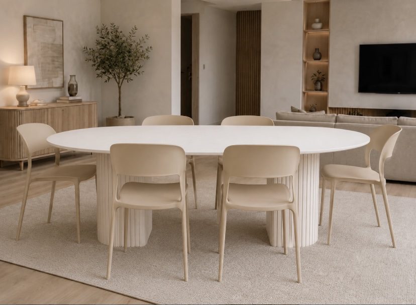 Screenshot Mesa de comedor Moon cubierta cuarzo