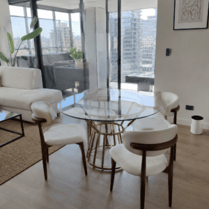Pack de 4: Silla madera PU Premium - Ksenia Pack de 4: Silla madera PU Premium - Ksenia