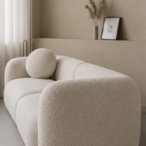 Sofá Loft en boucle Phe