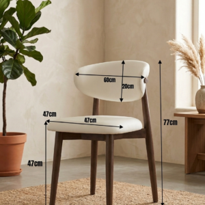 Pack de 4: Silla madera PU Premium - Ksenia