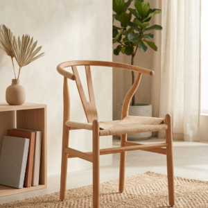 Silla de Comedor Wishbone madera