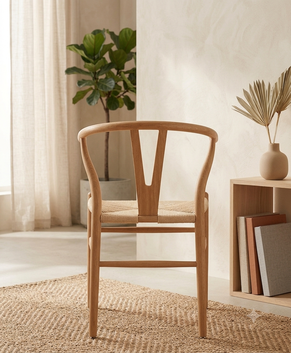 IMG_5147 Silla de Comedor Wishbone madera