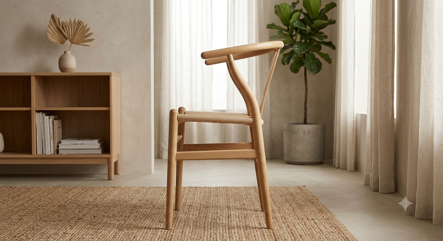 IMG_5149 Silla de Comedor Wishbone madera