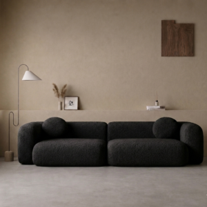 Sofá Loft en boucle Phe