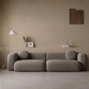 Sofá Loft en boucle Phe